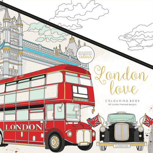 Kaisercolour - Colouring Book - London Love