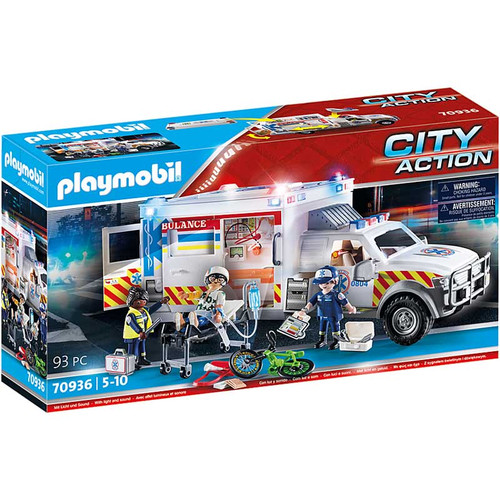 Playmobil City Action - Ambulance with Lights and Sound Playmobil City Action - Ambulance with Lights and Sound