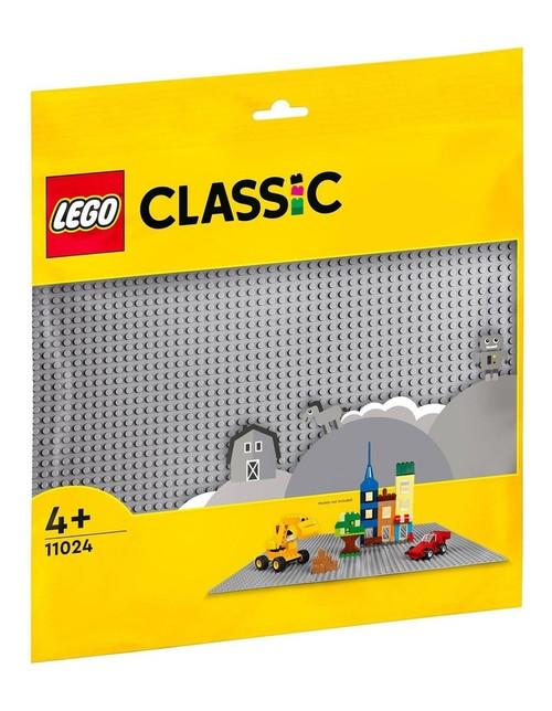 LEGO Classic - Grey Baseplate 11024