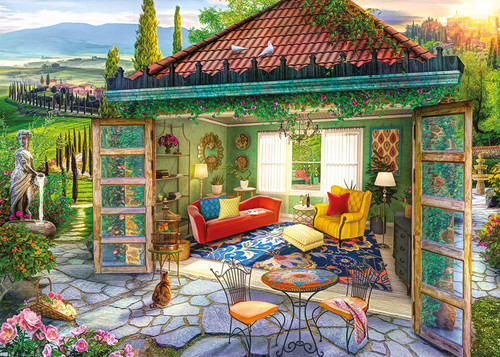 Ravensburger 1000pc Tuscan Oasis Puzzle