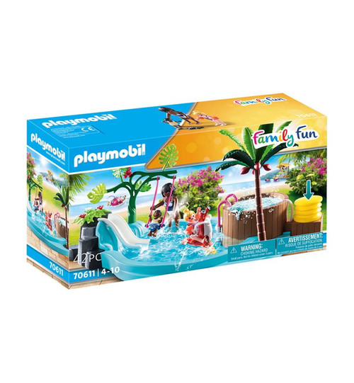 Playmobil Family Fun - Children's Pool with Slide | 70611