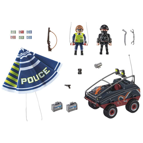 Playmobil Police Off-Road Car with Jewel Thief