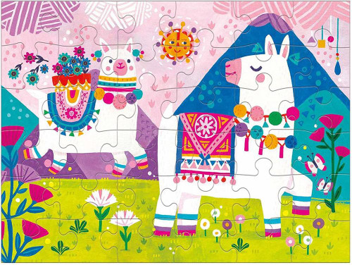 Mudpuppy - Puzzles to Go - Llama Land