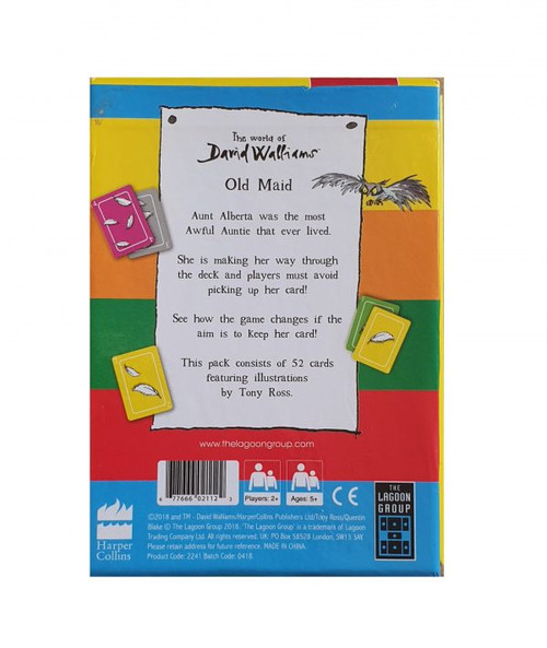 The World of David Williams - Awful Aunties Old Maid Card Game The World of David Williams - Awful Aunties Old Maid Card Game