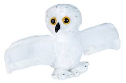 Wild Republic - Huggers Snowy Owl Stuffed Animal - 8"