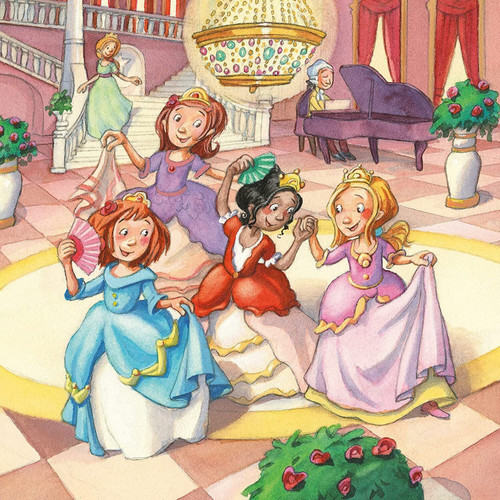 Ravensburger 3x49pc - Little Princesses Puzzle Ravensburger 3x49pc - Little Princesses Puzzle