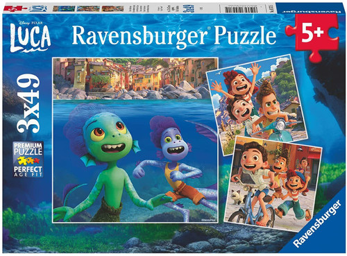 Ravensburger 3x49pc- Disney Pixar Luca