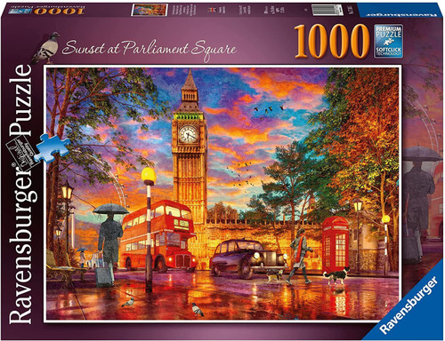 Ravensburger 1000pc - Sunset at Parliament Square Puzzle