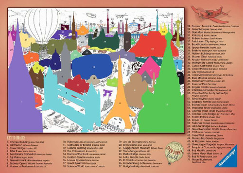 Ravensburger 1000pc - Around the World in 80 Days Puzzle Ravensburger 1000pc - Around the World in 80 Days Puzzle