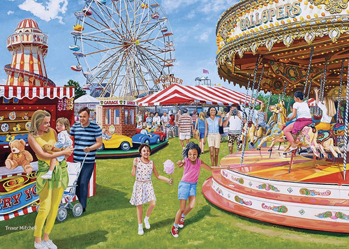 Ravensburger 1000pc - Vintage Fairground Fun Puzzle