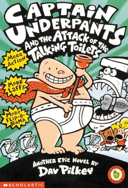 Scholastic - Captain Underpants #2: Captain Underpants And The Attack Of The Talking Toilets