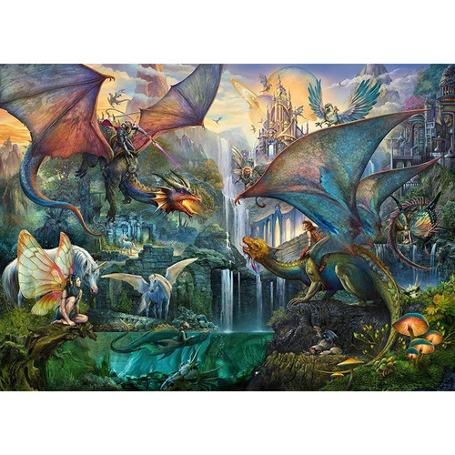 Ravensburger 9000pc - Magic Forest Dragons Puzzle Ravensburger 9000pc - Magic Forest Dragons Puzzle