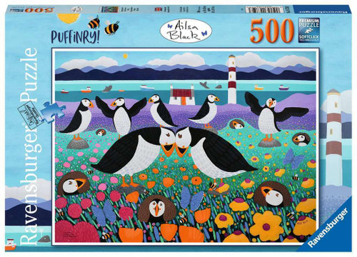 Ravensburger 500pc - Puffinry ! Puzzle