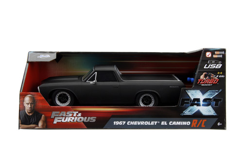 Fast & Furious Radio Control 1967 Chevrolet El Camino Car 1:16 Scale