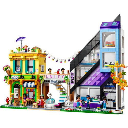 LEGO® Friends - Downtown Flower and Design Stores 41732