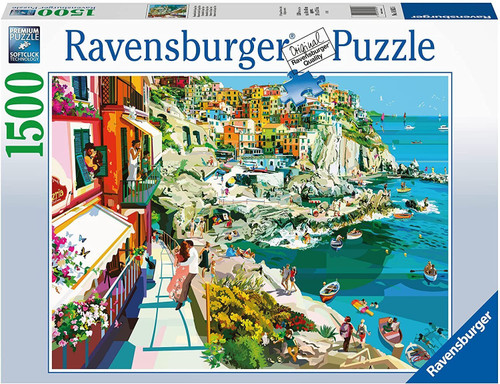 Ravensburger 1500pc - Romance in Cinque Terre Puzzle