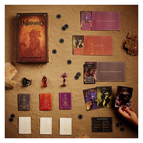 Ravensburger - Villainous Evil Comes Prepared Game Ravensburger - Villainous Evil Comes Prepared Game