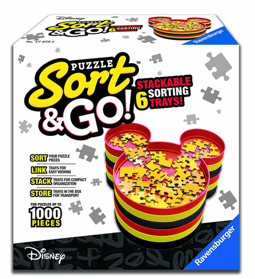 Ravensburger - Disney Mickey's Sort & Go ! Puzzle Sorter