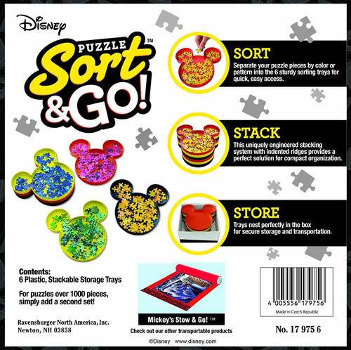 Ravensburger - Disney Mickey's Sort & Go ! Puzzle Sorter Ravensburger - Disney Mickey's Sort & Go ! Puzzle Sorter