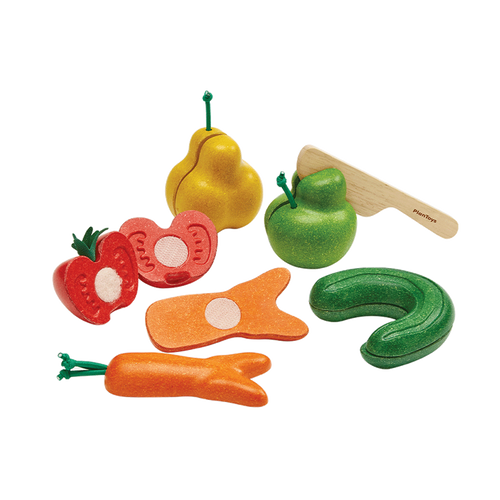 PlanToys - Wonky Fruit & Vegetables