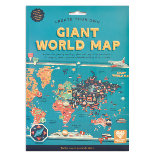 Clockwork Soldier - Create Your Own Giant World Map