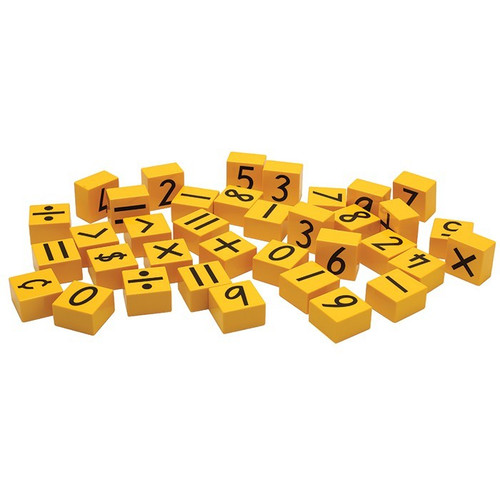 Coko Numbers & Symbols Educational Bricks 36 pieces
