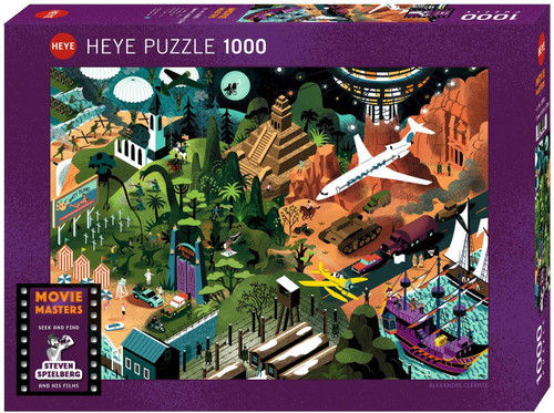 Heye 1000pc - Movie Masters Steven Spielberg Films Puzzle