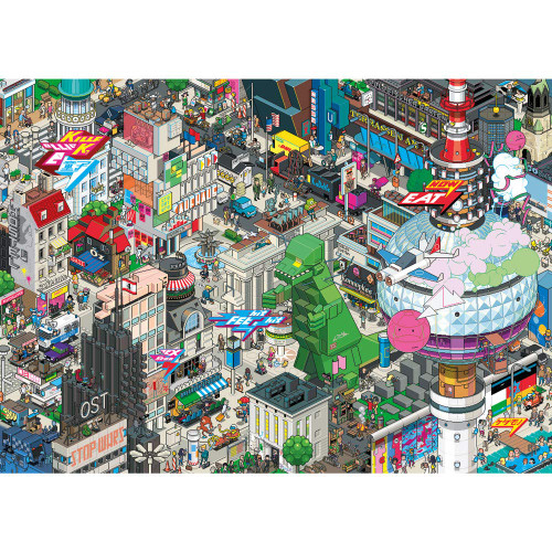 Heye 1000pc - Berlin Quest Puzzle