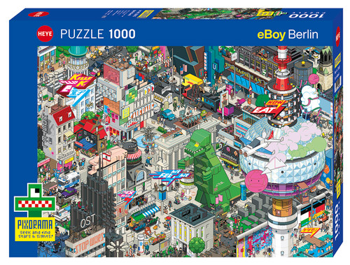 Heye 1000pc - Berlin Quest Puzzle