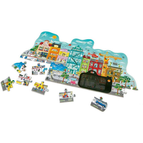 Hape - Animated City Puzzle