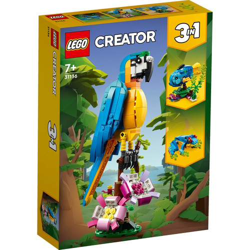 LEGO Creator 3 in 1 - Exotic Parrot 31136