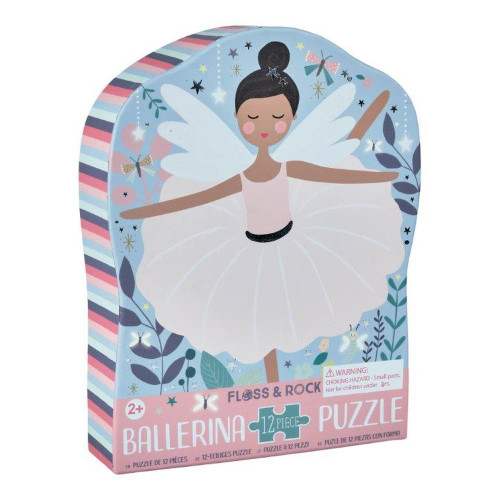 Floss & Rock 12pc - Ballerina Shaped Puzzle