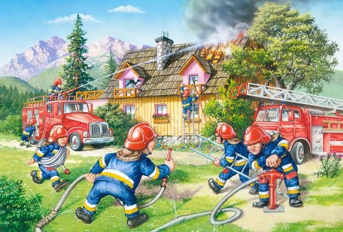 Castorland - Fire Brigade 40pc Maxi
