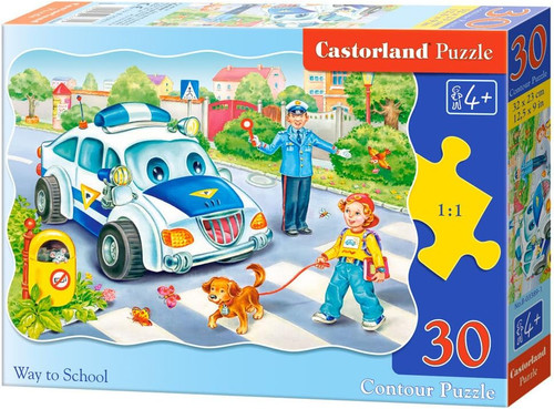 Castorland - Way to School 30pc