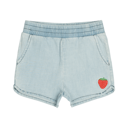 Rock Your Baby - Strawberry Chambray Shorts