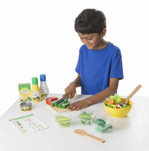 Melissa & Doug - Slice & Toss Salad Set Melissa & Doug - Slice & Toss Salad Set