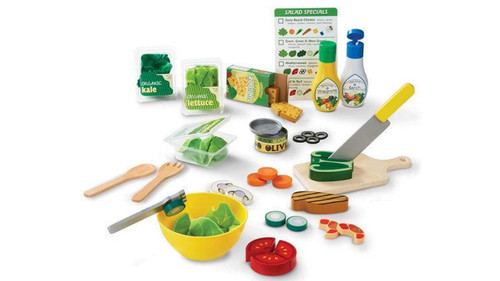 Melissa & Doug - Slice & Toss Salad Set Melissa & Doug - Slice & Toss Salad Set