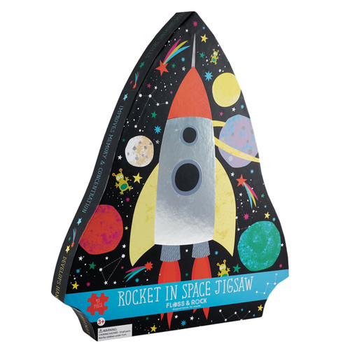 Floss & Rock 40pc - Rocket In Space Puzzle V2