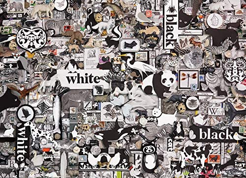 Cobble Hill Puzzles 1000pc - Black + White Animals Cobble Hill Puzzles 1000pc - Black + White Animals