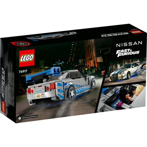 LEGO® Speed Champions - 2 Fast 2 Furious Nissan Skyline GT-R (R34) 76917