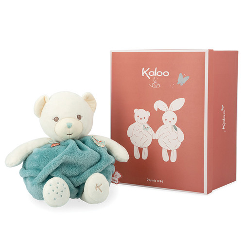 Kaloo - Plume Bear Teal 30cm