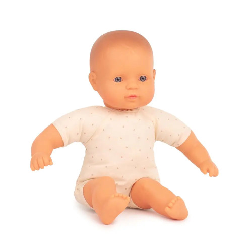 Miniland Doll 32cm - Caucasian Soft Body Baby Doll Miniland Doll 32cm - Caucasian Soft Body Baby Doll