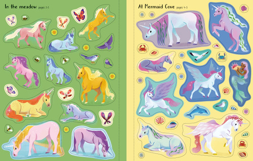 Usborne - First Sticker Book Unicorns Usborne - First Sticker Book Unicorns