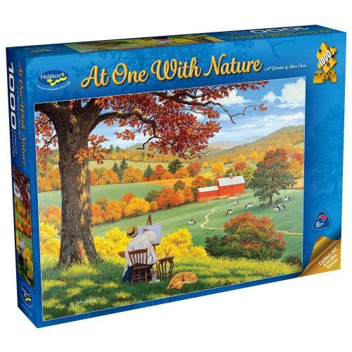Holdson 1000pc - At One With Nature - Far From The Crowd Puzzle