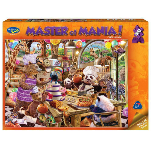 Holdson 1000pc - Master of Mania - Chef Mania Puzzle