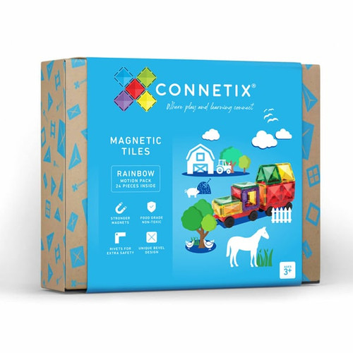 Connetix - Rainbow Motion Pack 24pc