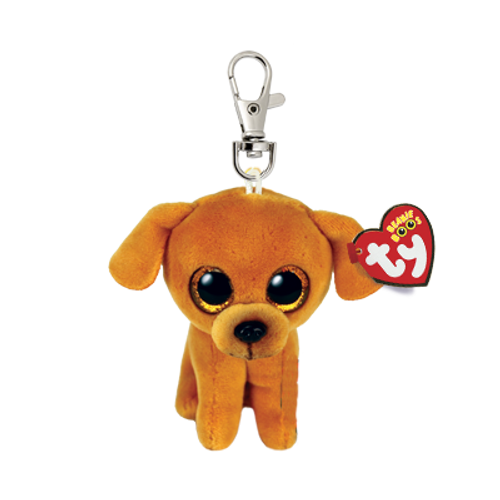 Beanie Boos Clip - Zuzu the Tan Dachshund Dog