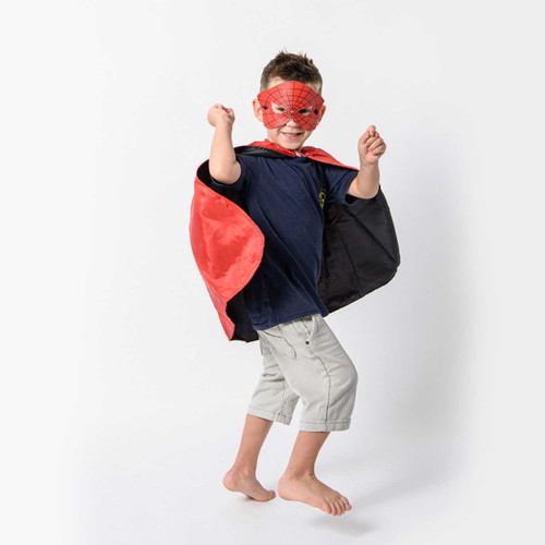 Little Heroes - Spiderman Cape & Mask
