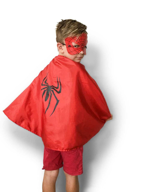 Little Heroes - Spiderman Cape & Mask