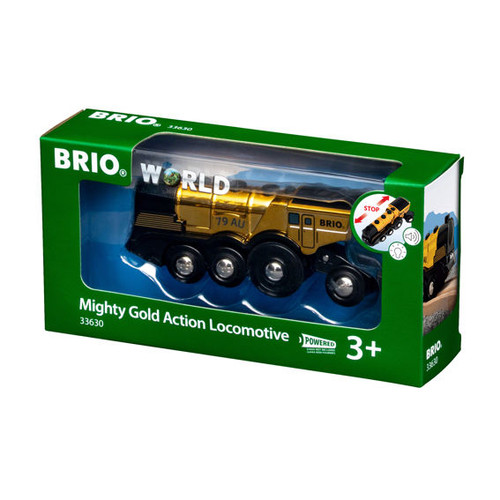 BRIO - Mighty Gold Action Locomotive BRIO - Mighty Gold Action Locomotive